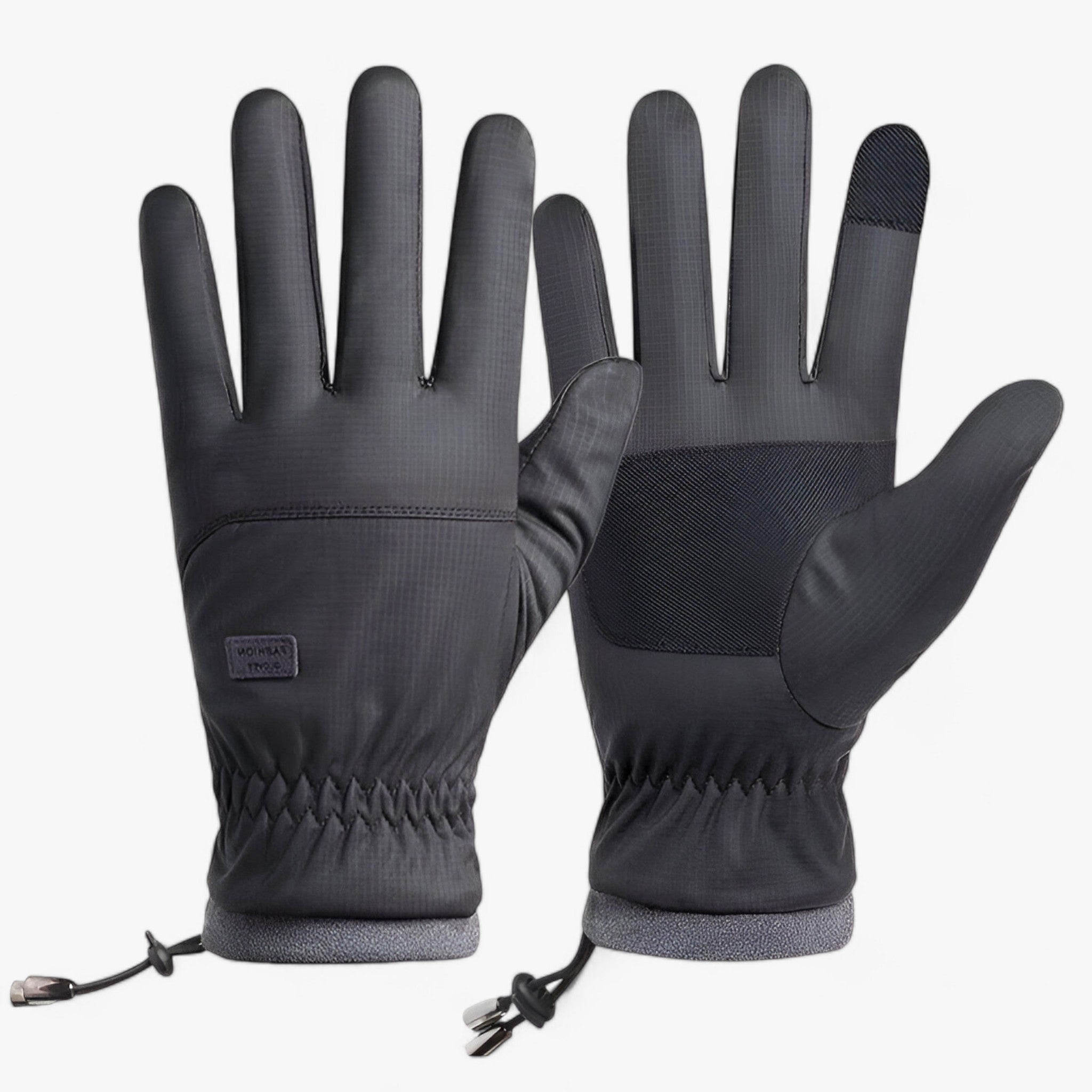 Gloves : Handschoenen Zwart - Koudebeschermingshandschoenen - Touchscreen en Antislip Ontwerp in Zwart One size van Pantino