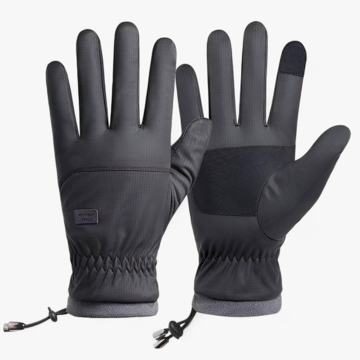 Gloves : Handschoenen Zwart - Koudebeschermingshandschoenen - Touchscreen en Antislip Ontwerp in Zwart One size van Pantino