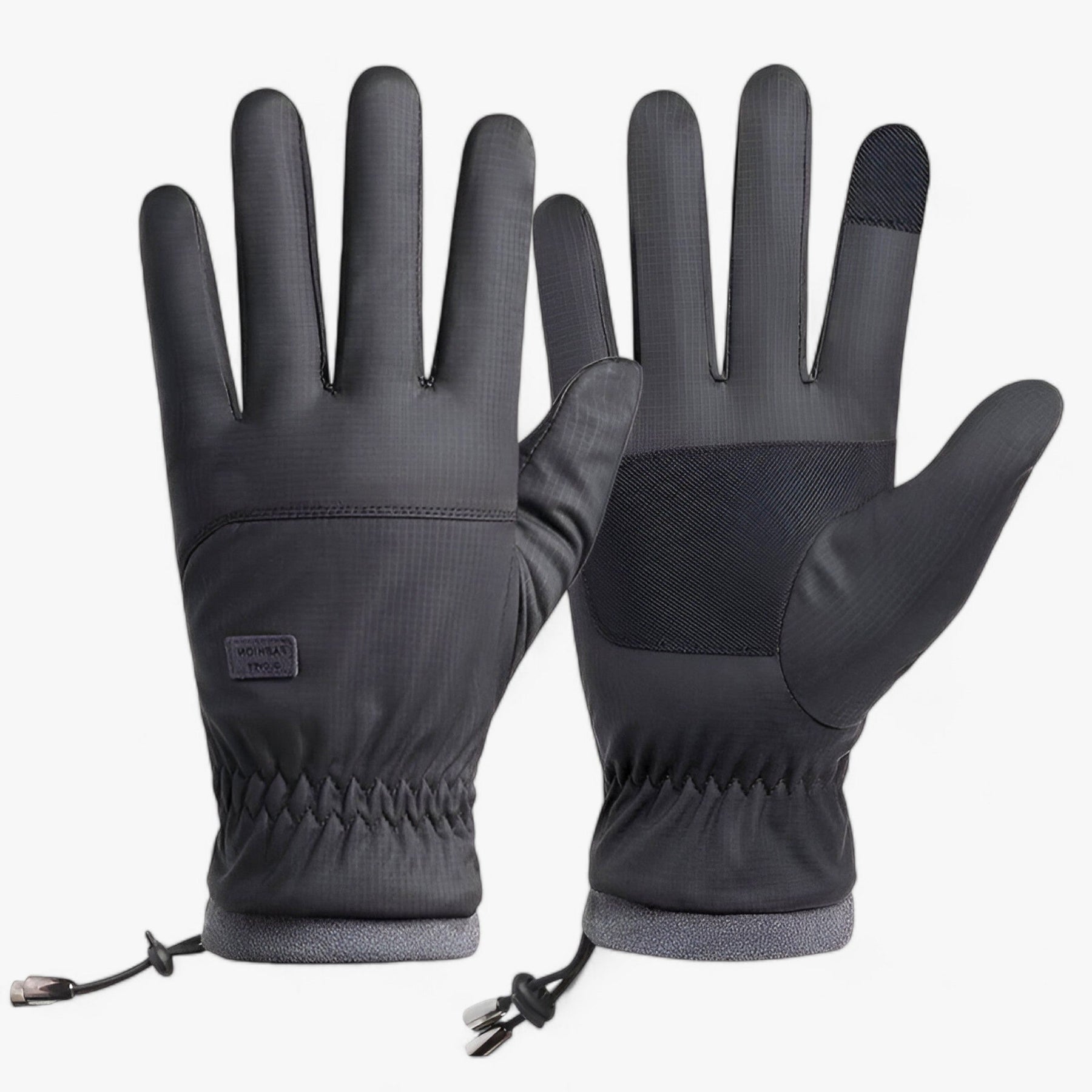 Gloves : Handschoenen Zwart - Koudebeschermingshandschoenen - Touchscreen en Antislip Ontwerp in Zwart One size van Pantino