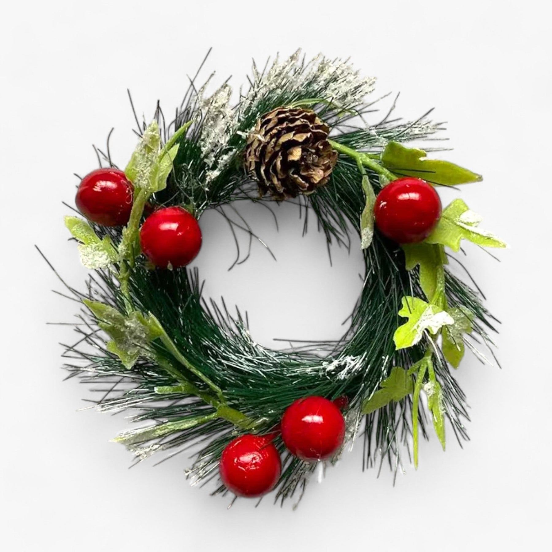 home & garden : DIY Kerstkrans - Kunstmatige Slang voor Feestdecoratie in E van Pantino