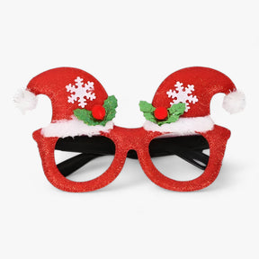 Party Glasses : Bril Heren - Feestelijke Celebrant - Kerstbril met Kerstman, Kerstboom en Sneeuwman in N van Pantino