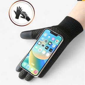 Gloves : Handschoenen Grijs - Warme Winterhandschoenen - Met Reflectie en Touchscreen in van Pantino