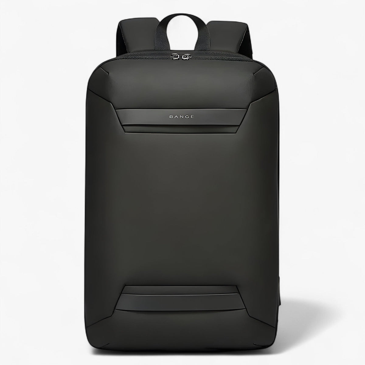 bags : Rugzak Grijs - Waterdichte Multifunctionele met USB-poort in Zwart van Pantino