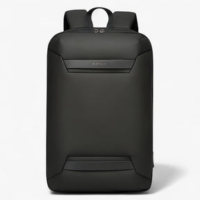 bags : Rugzak Grijs - Waterdichte Multifunctionele met USB-poort in Zwart van Pantino