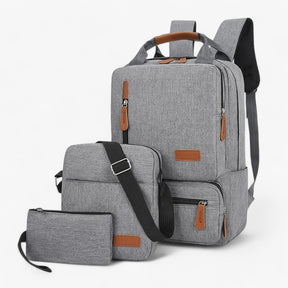 bags : Rugzak Zwart - Set van Rugzakken - Stijlvol en Veelzijdig in van Pantino