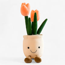 home & garden : Pluche Vetplanten Schattige Charme - Blauw in Roze van Pantino