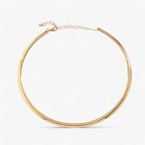 Choker Necklace : Gouden Choker Enkele - Elegante Stilmogelijkheid voor Elke Feestlook Dames Zilverkleurig - Zilverkleurig in van Pantino