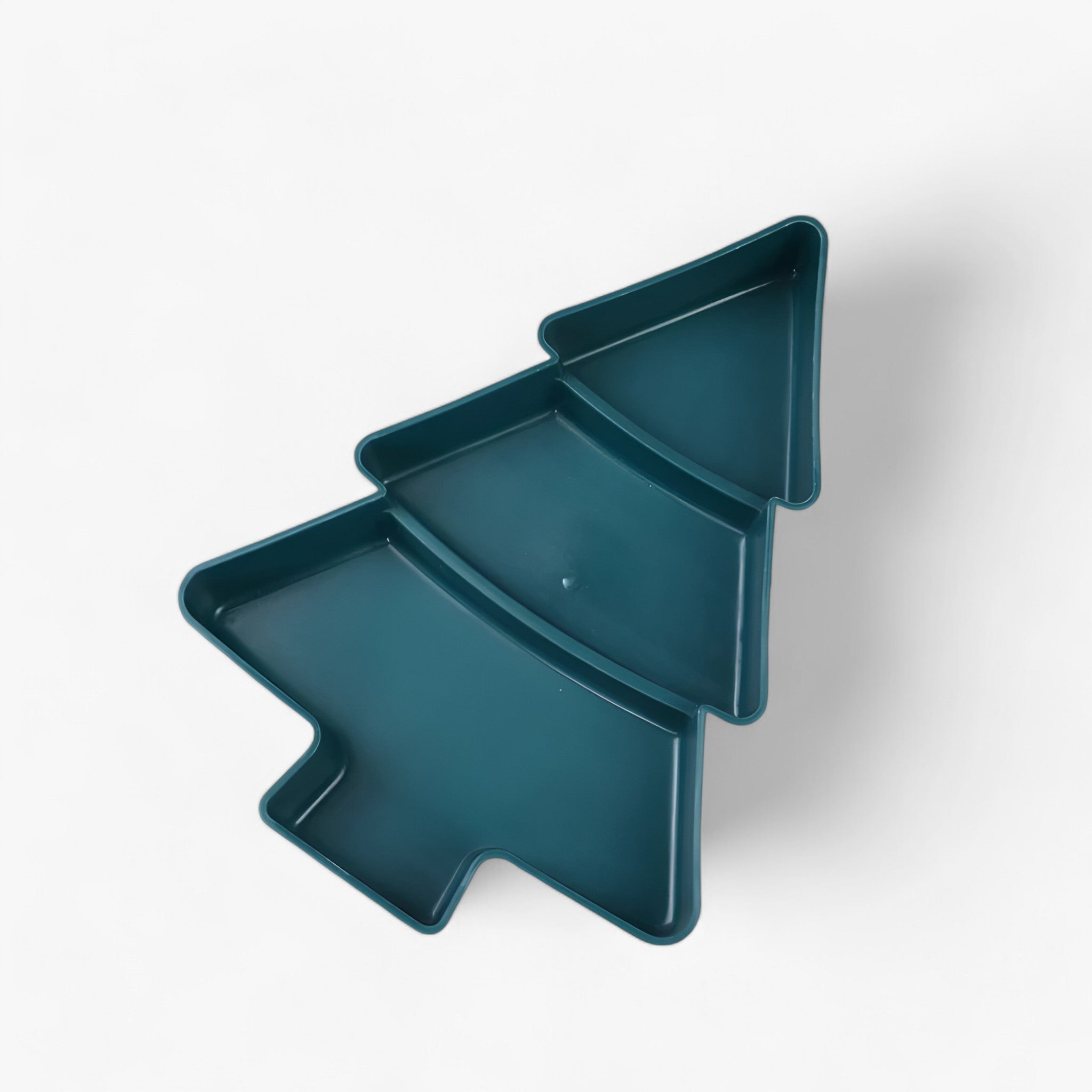 home & garden : Kerstboomvormige Fruitschaal - Perfecte Decoratie voor de Feesttafel in Blauw (4 stuks) van Pantino