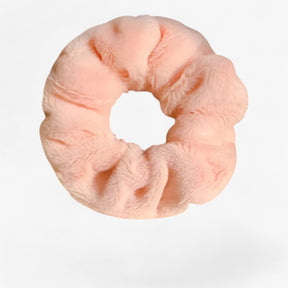 Hair Scrunchie : Fluwelen Effen haar Scrunchie - Witte-Set in van Pantino