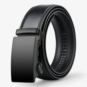 Belt : Riem Heren Zwart - Luxe Automatische in Zwart 2 van Pantino
