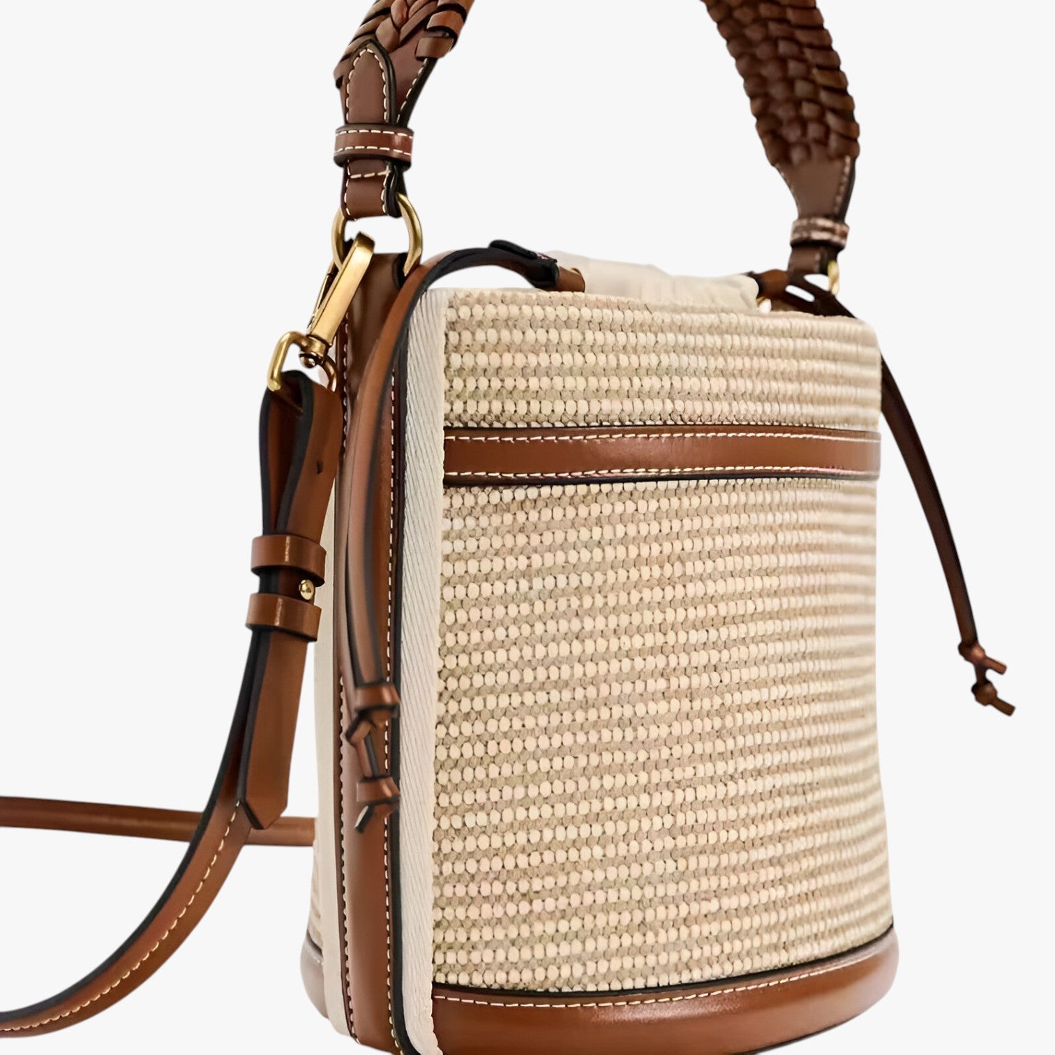 Handbag : Rieten Zomerschoudertas voor Dames - Lichtgewicht, Stijlvol & Praktisch - Bruin in van Pantino