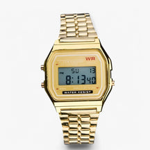 watches : Horloge Rosé Goud - Roestvrij Staal Militair Digitaal in goud van Pantino