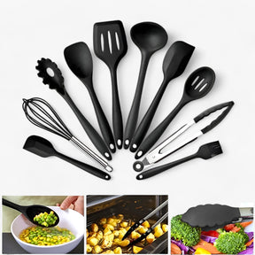 home & garden : Complete Silicone Keukenset voor Makkelijk Koken - Blauw in van Pantino