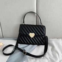 Tassen : Love Handtas Dames Groen - Schoudertas Casual in Black van Pantino