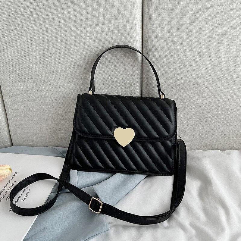 Tassen : Love Handtas Dames Groen - Schoudertas Casual in Black van Pantino