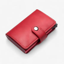 Wallet : Stijlvol & Elegant - Blauw in Rood van Pantino