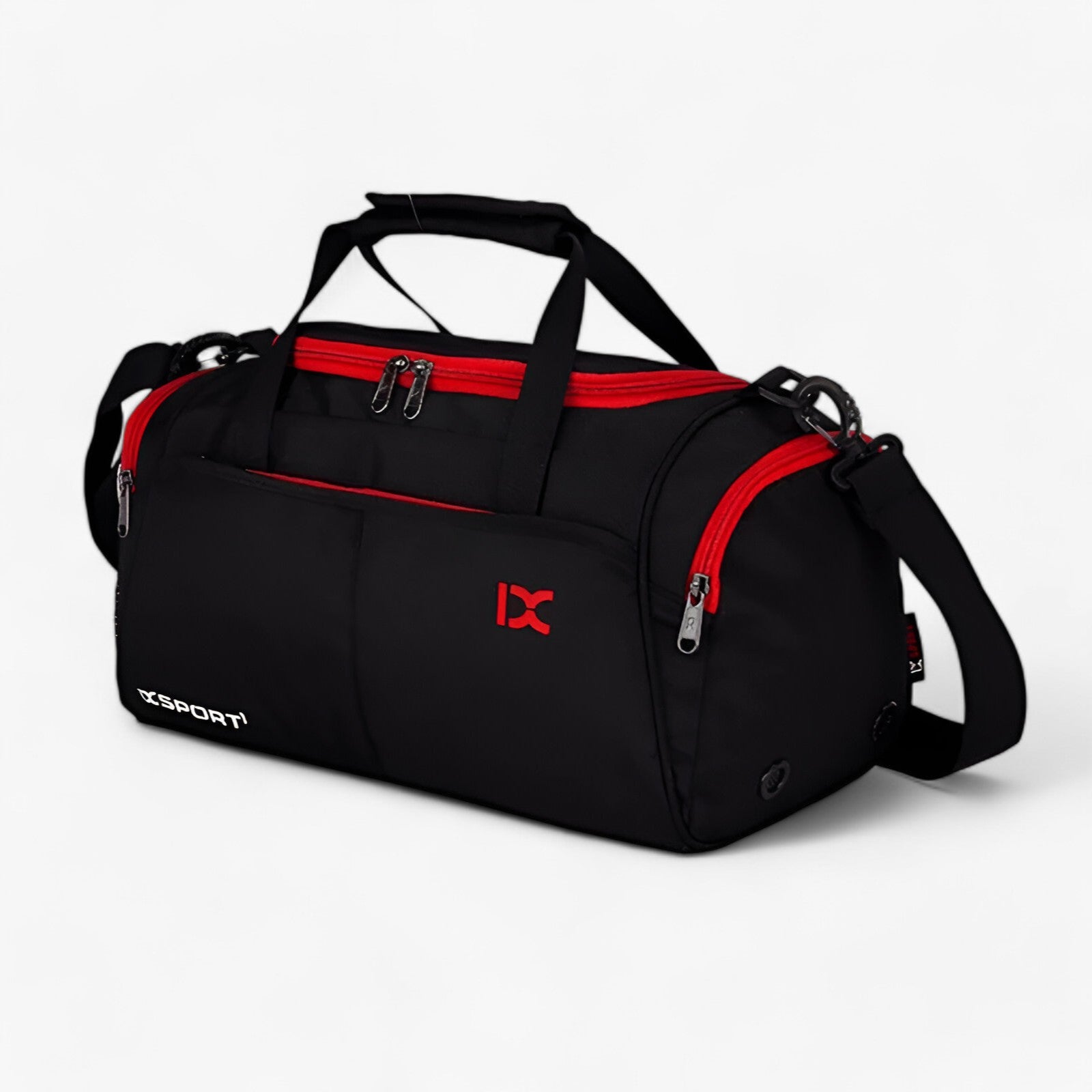 bags : Gymtas Heren Roodgestreept - Duurzame Multifunctionele in van Pantino