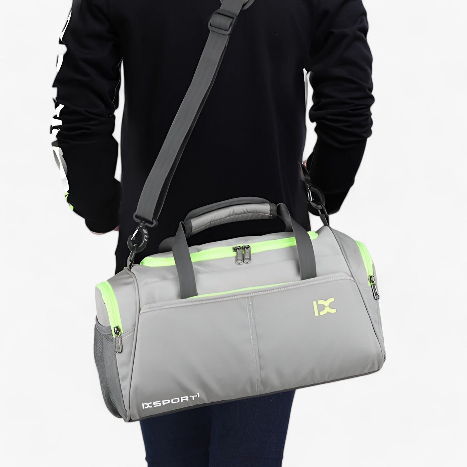 bags : Gymtas Heren Roodgestreept - Duurzame Multifunctionele in van Pantino
