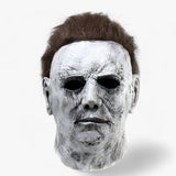 Masque de tueur Halloween - Effet terrifiant avec cicatrices et brûlures en latex