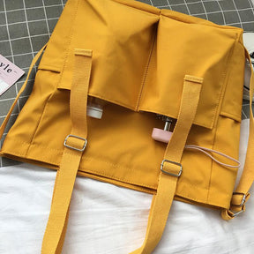Dress : Waterdichte Combi-Tas - Geel in van Pantino
