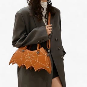 bags : Schoudertas Roze - Spider Web - Trendy en Gedurfd voor Halloween in van Pantino
