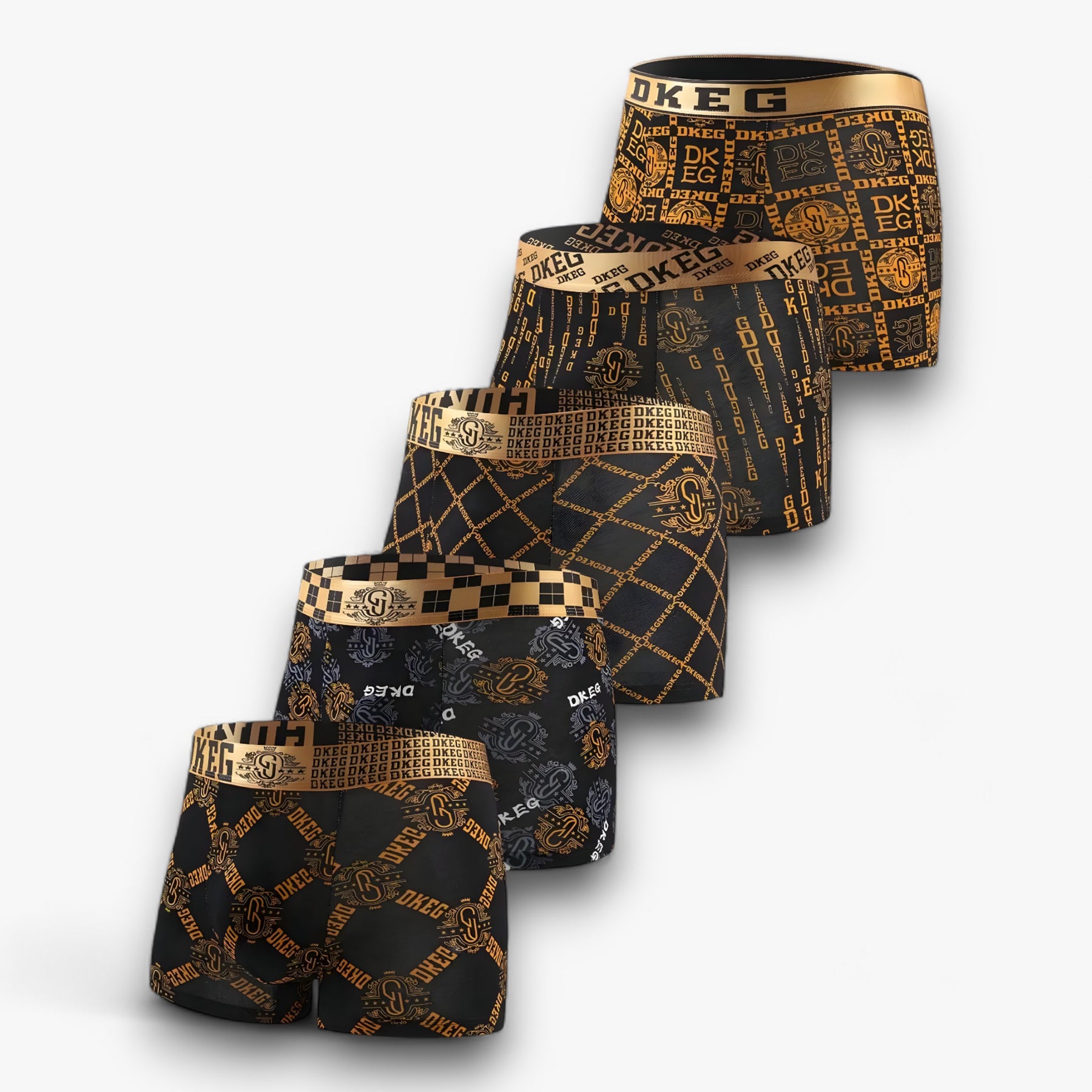 Boxer Briefs : Deluxe Boxershort Heren - Ademend Katoen 5 Stukken in 5 stukken van Pantino