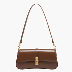 Bags : Dames Baguette Tas van Echt Zwart Luxe Leer, Elegant en Compact in van Pantino