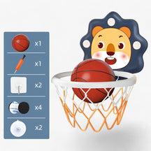 outdoor equipment : MiniHoops - Basketbal Speelgoed Kinderen - Oranje in Blauw van Pantino