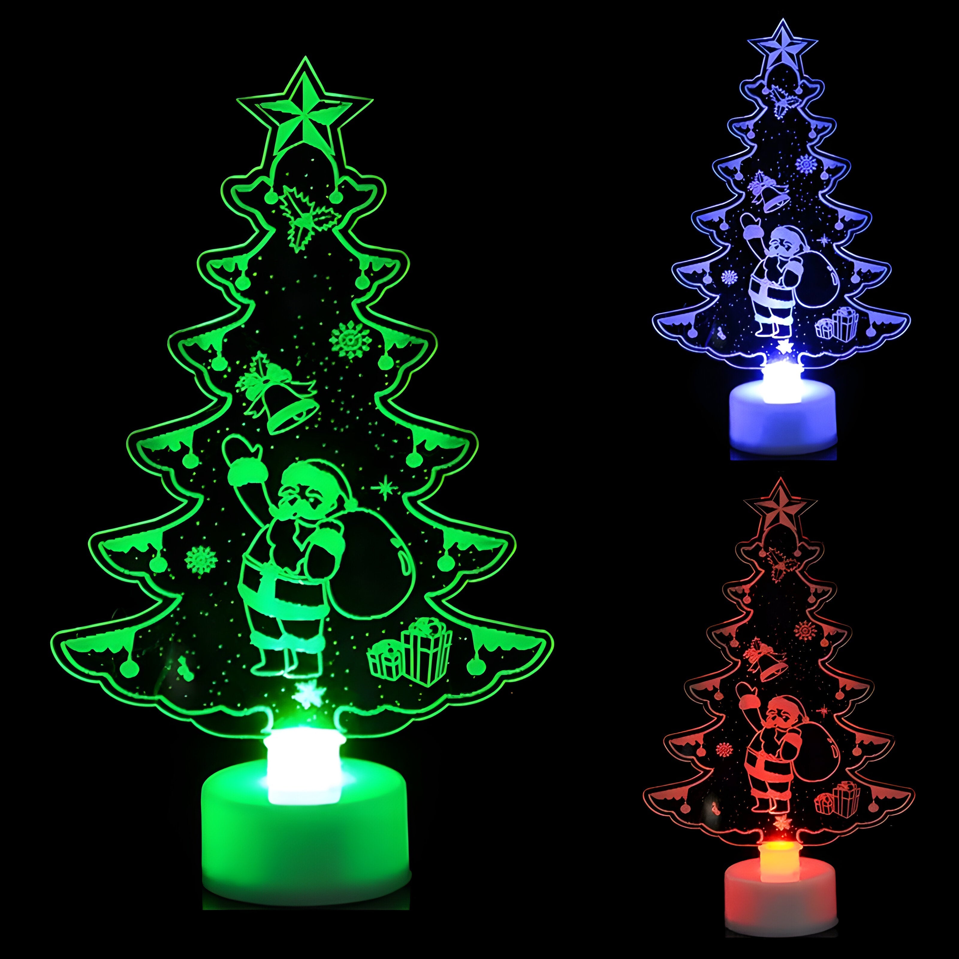 home & garden : Mini LED Nachtlampjes - Feestelijke Lampjes voor Kerstmis en Nieuwjaar in kerstboom van Pantino