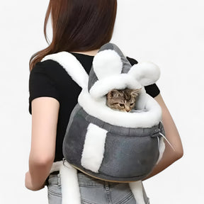 pets : CozyPet - Warme Pluche Huisdier Draagtas - Comfortabel & Veilig voor Onderweg in van Pantino