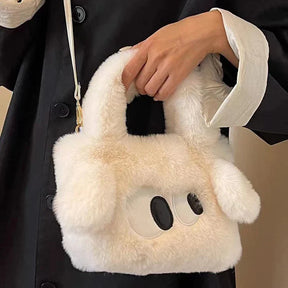 bags : SofficeStile Knuffel Stoffen Tas - Bruin in van Pantino