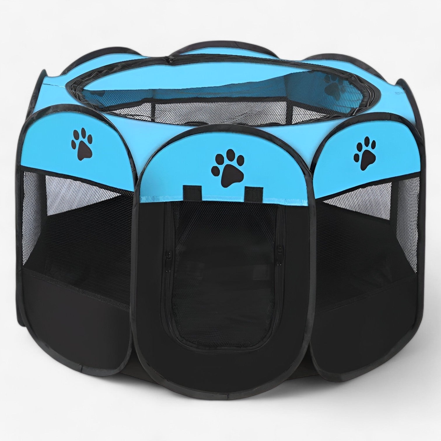 outdoor equipment : Verplaatsbare Opvouwbare Huisjestent voor Comfort en Gemak - Roze in blauw van Pantino
