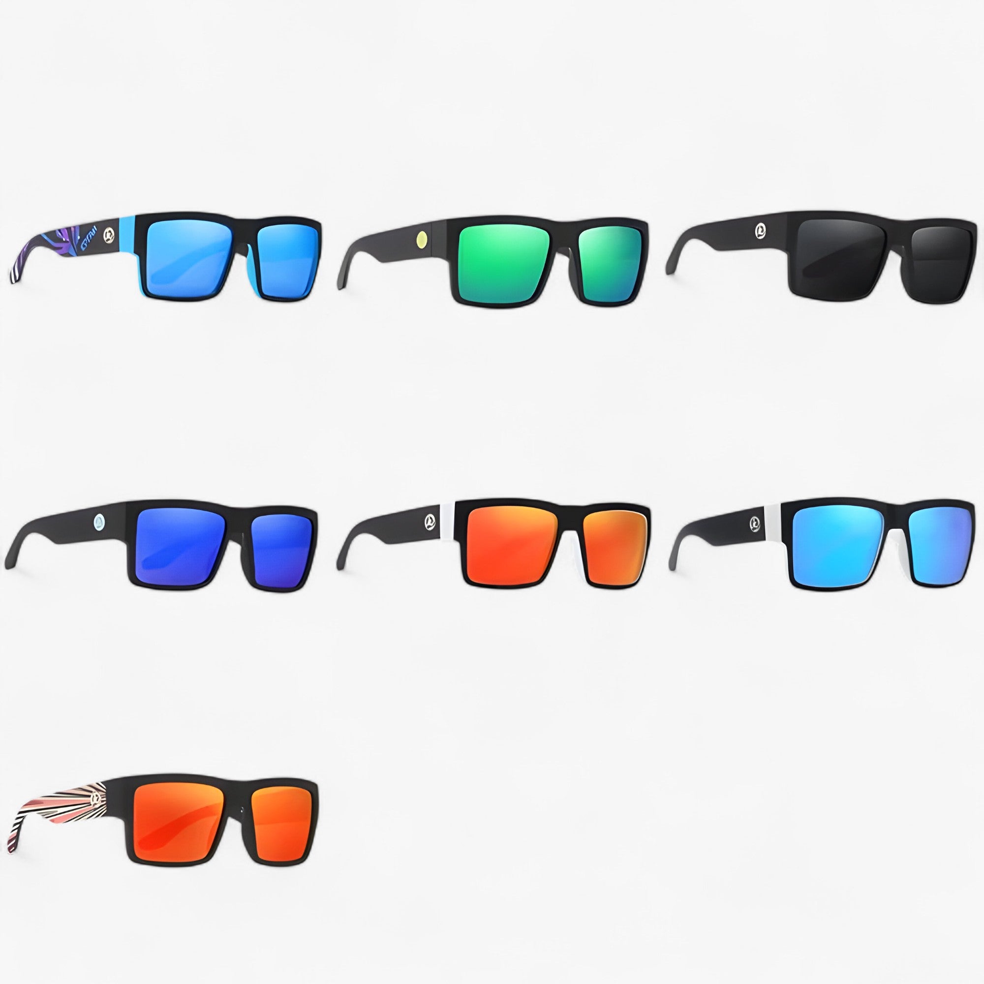 Men's Polarized Sport Sunglasses : Zonnebril Heren Zwart - Sportieve Gepolariseerde Winddichte in van Pantino