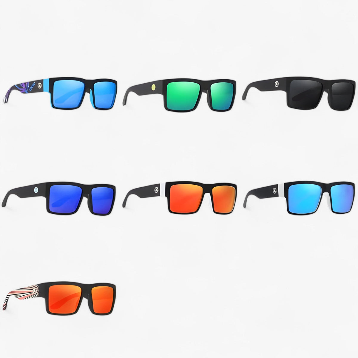 Men's Polarized Sport Sunglasses : Zonnebril Heren Zwart - Sportieve Gepolariseerde Winddichte in van Pantino
