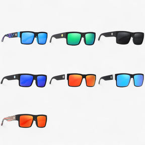 Men's Polarized Sport Sunglasses : Zonnebril Heren Zwart - Sportieve Gepolariseerde Winddichte in van Pantino