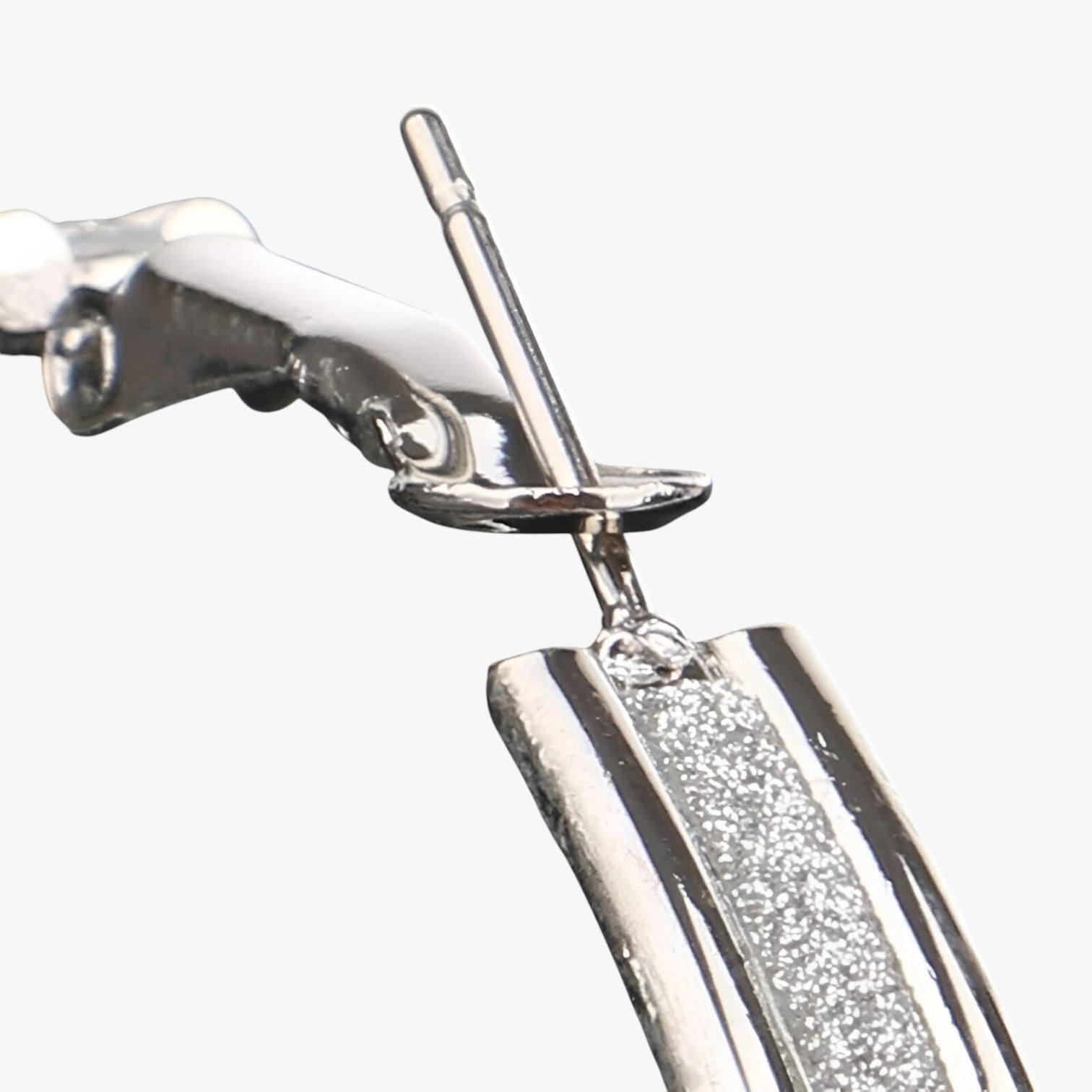 Earrings : Oorbellen Zilver - Stijlvolle Grote Hoops - Tijdloos & Trendy in van Pantino