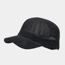 Sun Hat : Geweven Zonnehoed Dames - ChicShade Beige Strohoed met Brede Rand in Zwart van Pantino