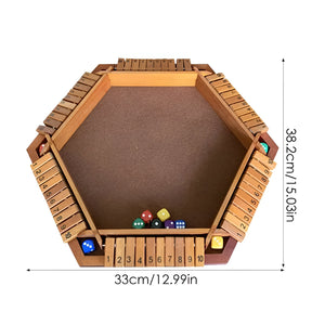 other : Strategisch Plezier - Shut the Box Spel - Groen in van Pantino