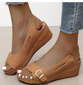 Sandalen Dames Bruin - Koele Outdoor - Brengt Comfort en Koelte naar Elke Buitenactiviteit