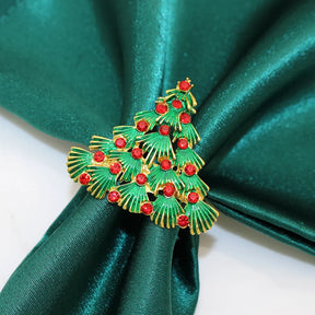 home & garden : 6 Kerstservettenringen met Dennenappels - Perfect in van Pantino