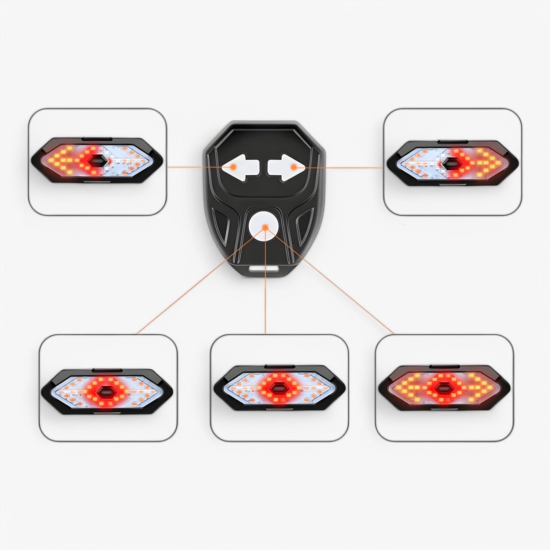 outdoor equipment : CycleGlow - Fietslamp met Knipperlicht in van Pantino