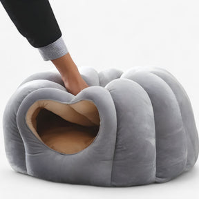 pets : PumpkinNest - Huisdierenbed - Wintercomfort Fluweel in van Pantino