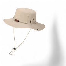 outdoor equipment : Waterdichte Bucket Hat Heren - UV-bescherming, Opvouwbaar - Koffie & Grijs in XMZ263 khaki 55-60cm van Pantino