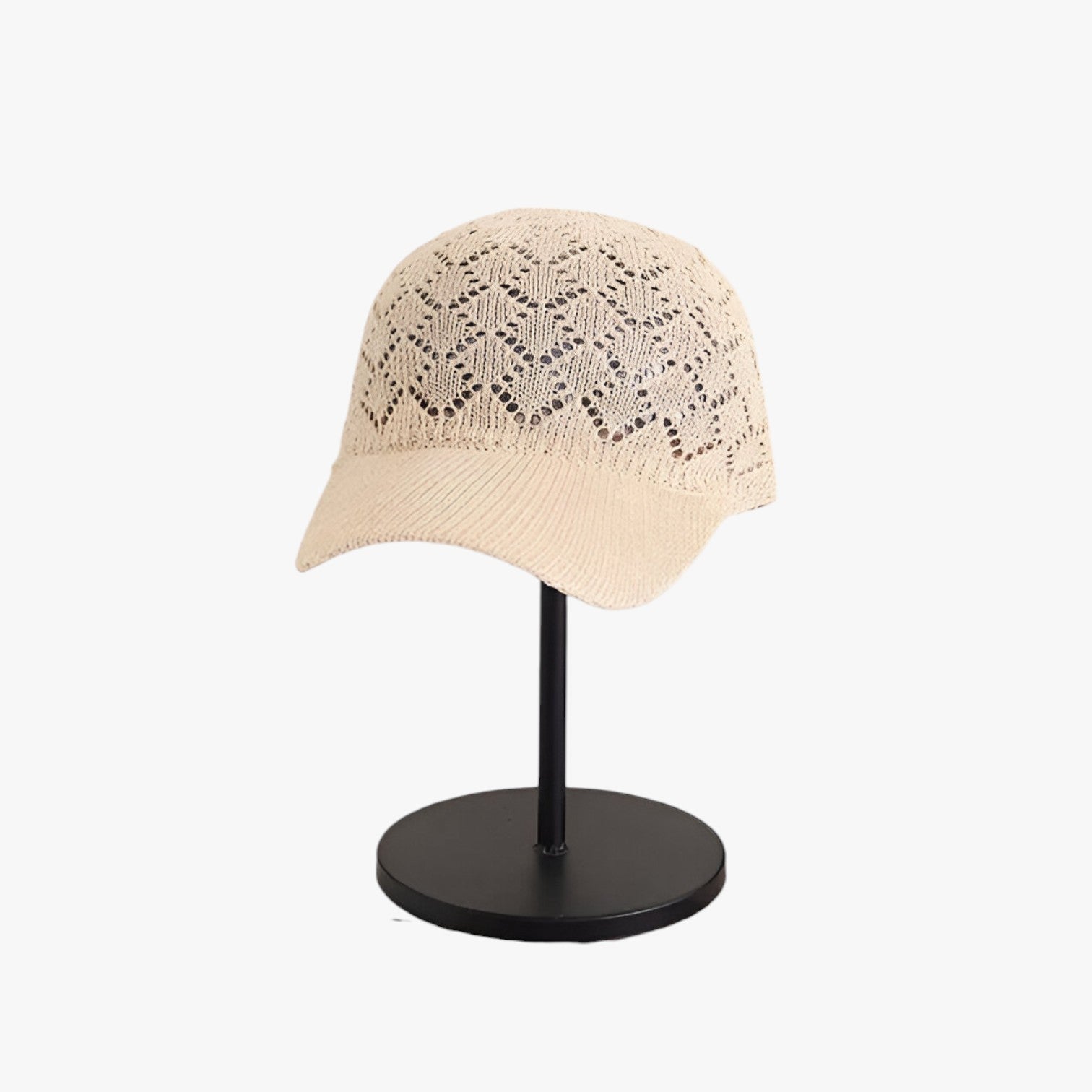 Sun Hat : Zomerhoed die Ademt voor Dames - Licht, Elegant en Verstelbaar - Beige in beige van Pantino