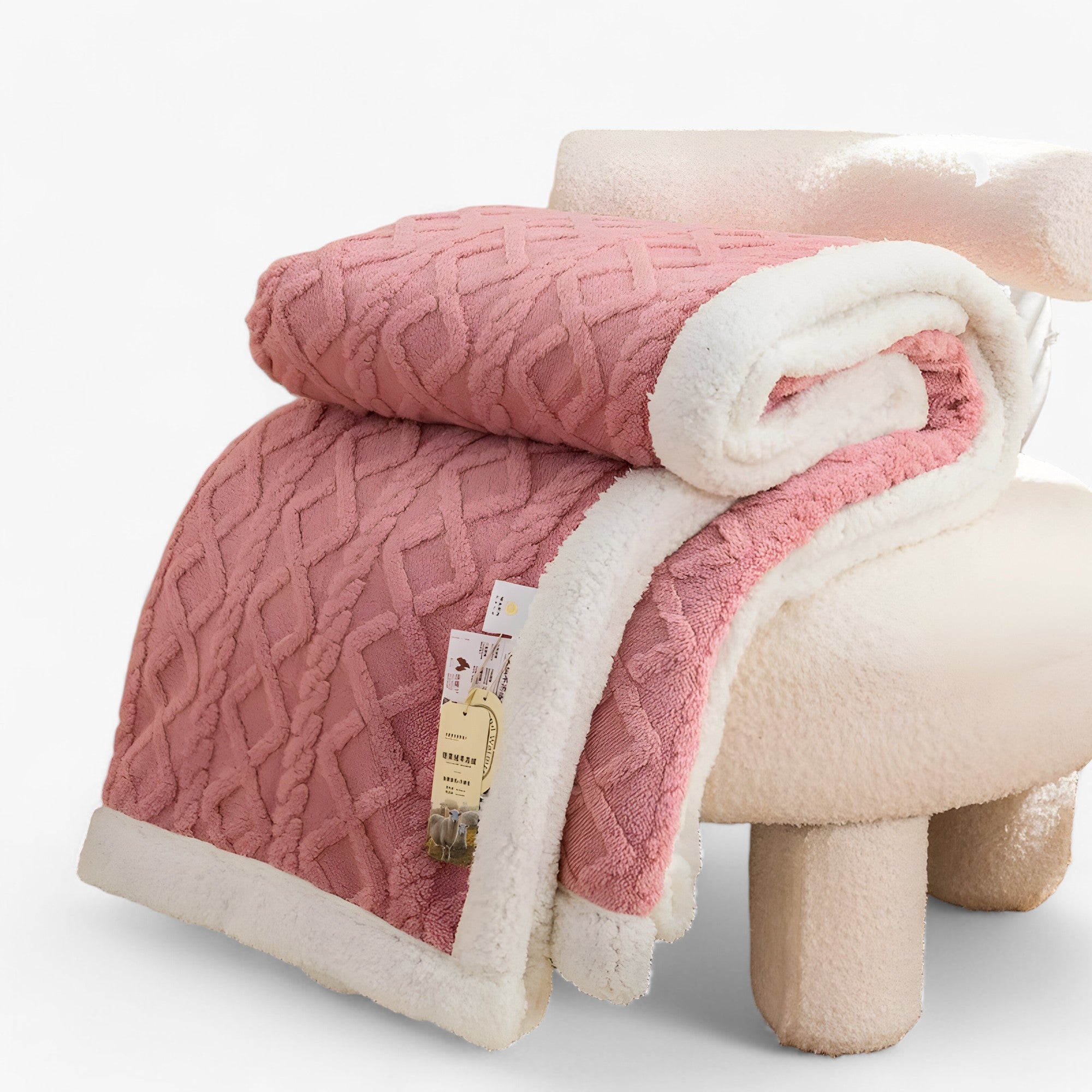 home & garden : Warme Sherpa Deken - Winterse Knusheid in 7 van Pantino