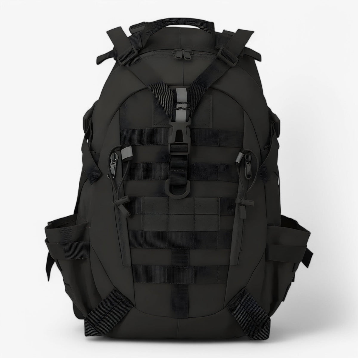 outdoor equipment : Militaire Tactische Rugzak van 40l - Zwart in Zwart van Pantino