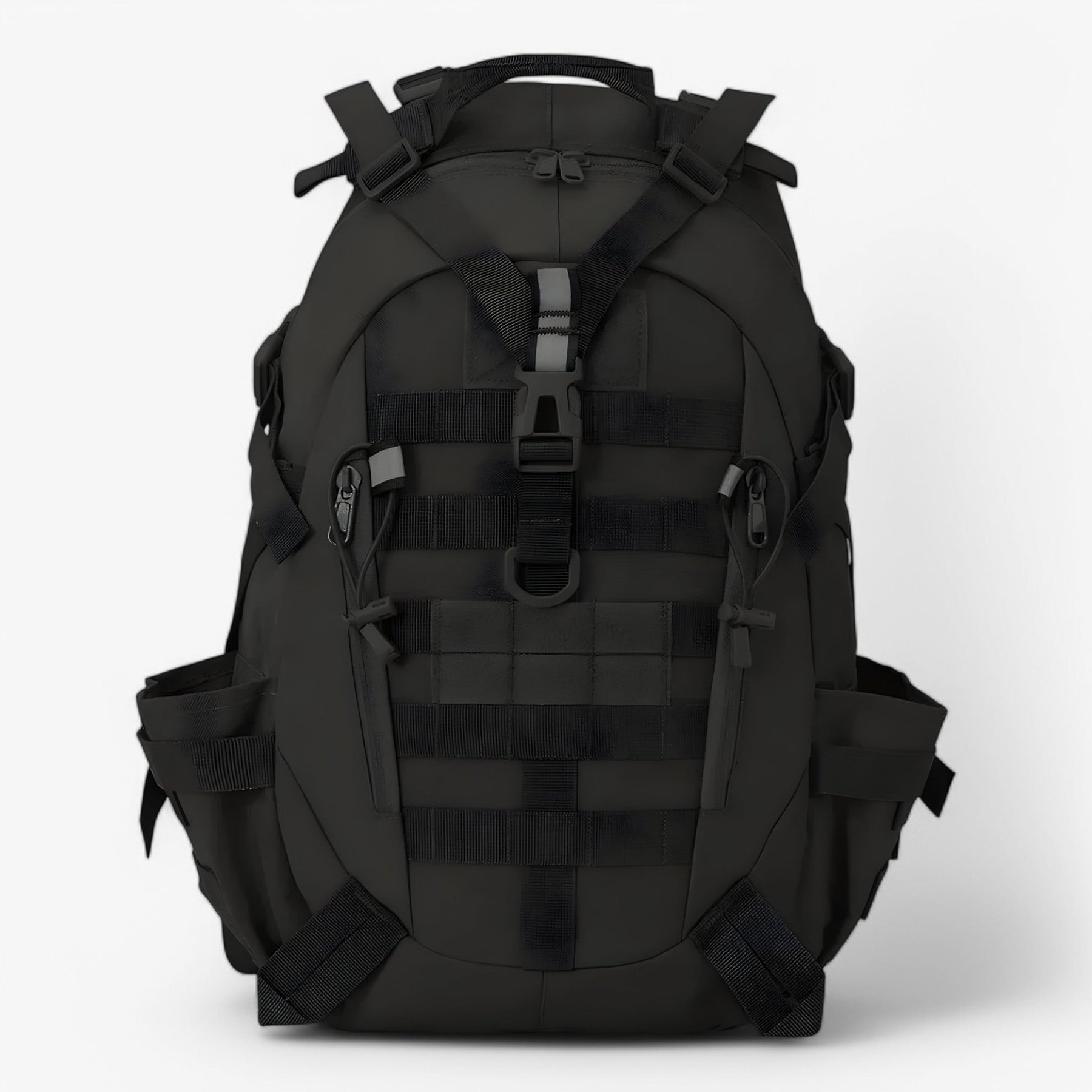 outdoor equipment : Militaire Tactische Rugzak van 40l - Zwart in Zwart van Pantino