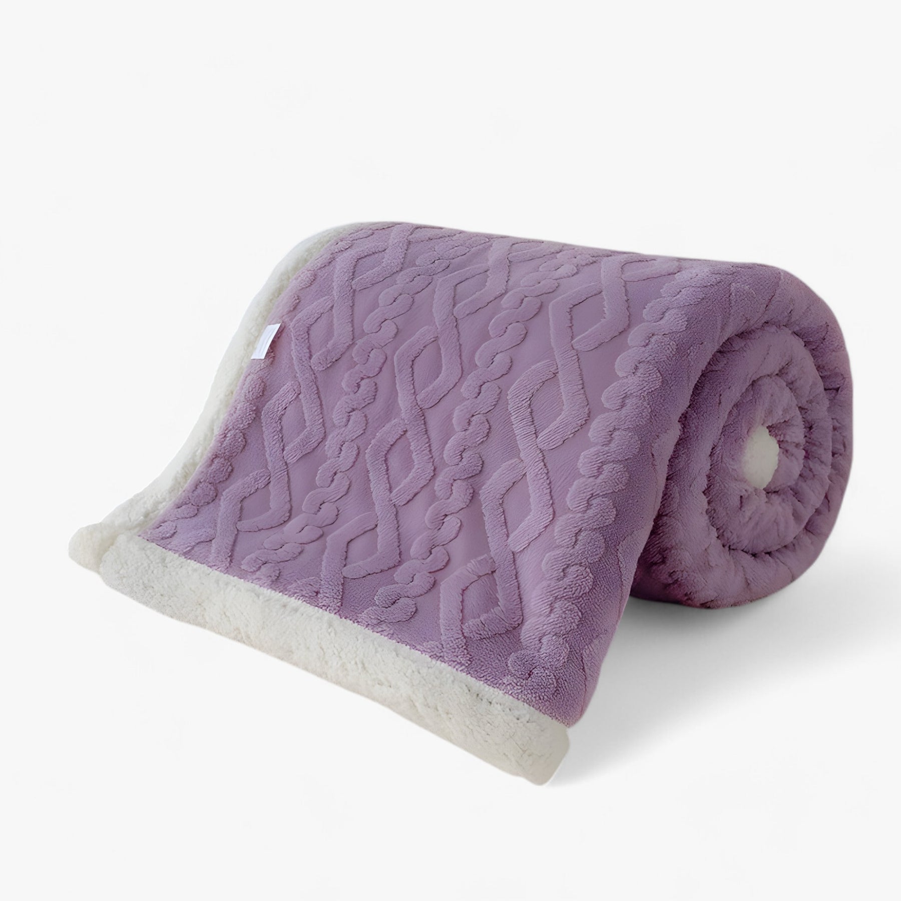 home & garden : Dubbel Dikke Winterdeken - Super Zacht en Warm - Cameo Roze in Paars van Pantino