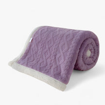 home & garden : Dubbel Dikke Winterdeken - Super Zacht en Warm - Cameo Roze in Paars van Pantino