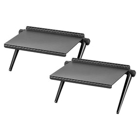 home & garden : Opslagplank TV Computer - Handige Wandbevestiging - Hout in Klein - 2 stuks van Pantino